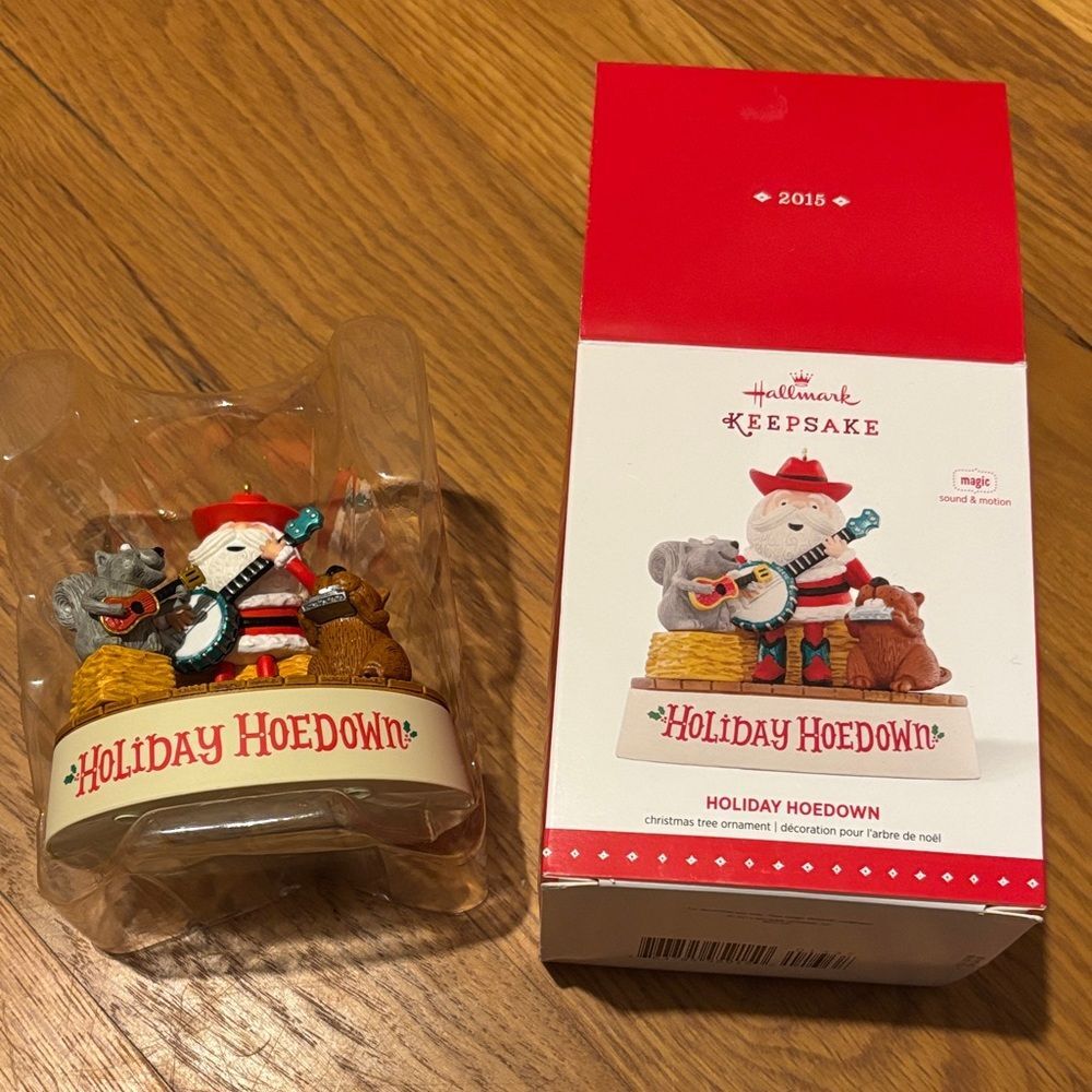 Hallmark Keepsake Holiday Hoedown new in box 2015